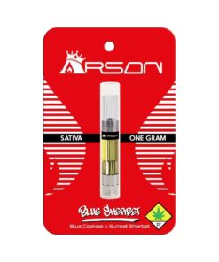 arson strains blue sherbet